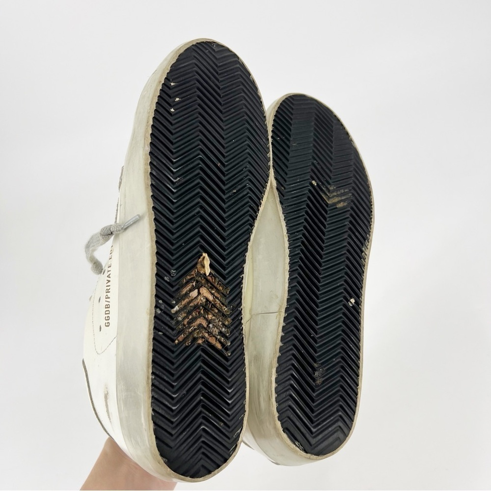 Golden Goose Super Star Leopard Calf Hair Low Top Sneakers 39 - Picture 9 of 14
